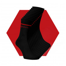Socken Basic Black and Red Wantee 10-pack