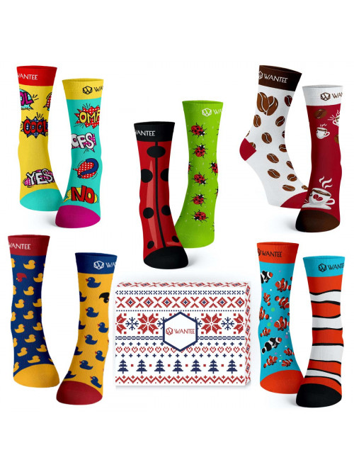 Wantee-Socken Best Of 5-Pack Geschenkbox