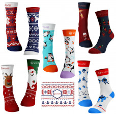 Weihnachtsgeschenk-Socken für Männer Wantee 5-Pack