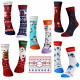 Weihnachtsgeschenk-Socken für Männer Wantee 5-Pa...