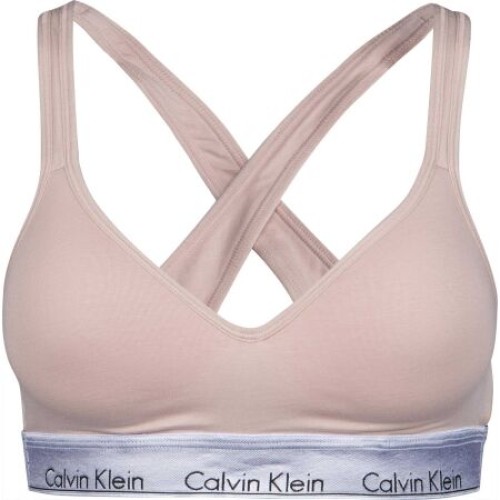 Damen BH Calvin Klein MC Metallic-Lift Bralette Beige Damen BH Calvin Klein MC Metallic-Lift Bralette Beige