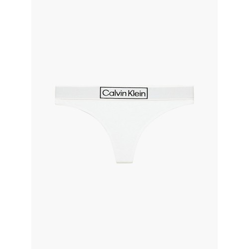 Damen Tangahöschen Calvin Klein Reimagined Heritage Thong  Weiß 