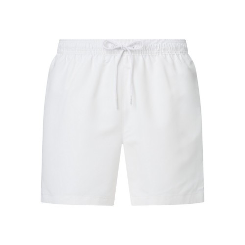Herren Badeshorts Calvin Klein Medium Drawstring Weiß