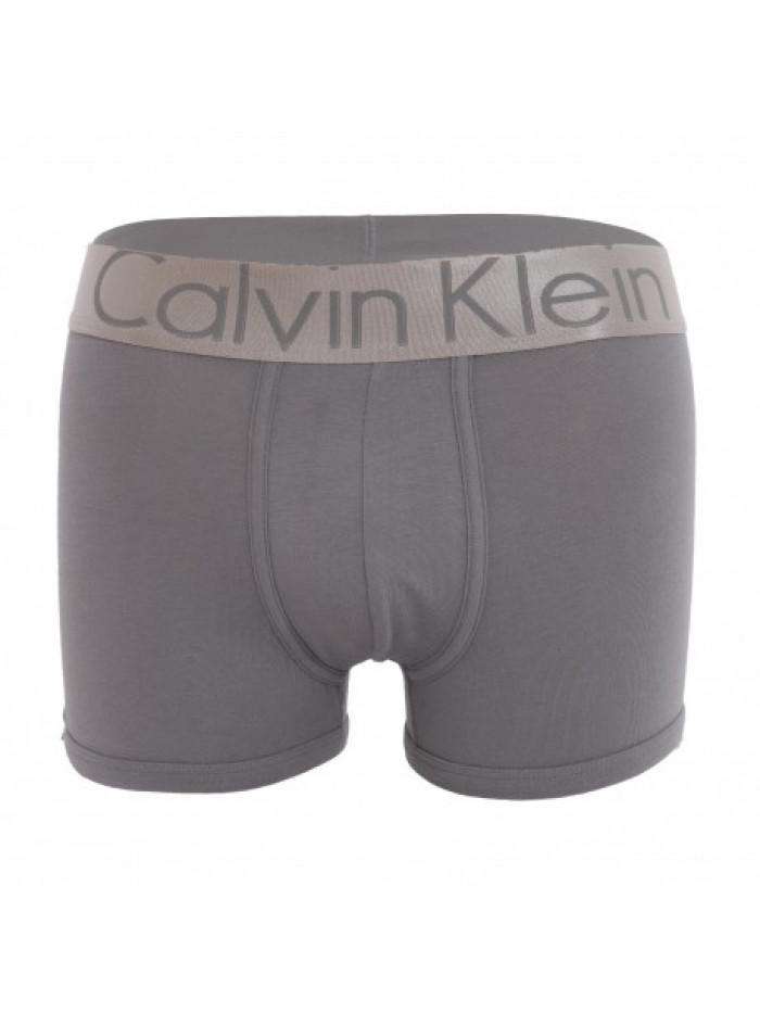 Herren Boxer Calvin Klein Steel Cotton 3-pack Blau, Rot, Grau