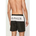Herren Badehose Calvin Klein Medium Drawstring Schwarz