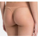 Damen Tangahöschen Calvin Klein Tonal Logo Thong Beige 