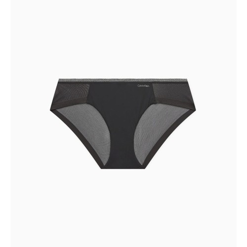 Damen Höschen Calvin Klein Sculpted Mesh Bikini Schwarz