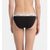 Damen Höschen Calvin Klein Bikini Slip Schwarz