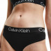 Damen Höschen Calvin Klein Structure Cotton - High Leg Brazilian Schwarz