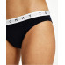 Damen Höschen Tommy Hilfiger Print Bikini 3-pack Mehrfarbig - Rosarot, Schwarz, Weiß
