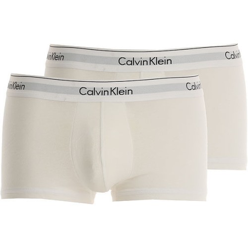 Herren Boxershorts Calvin Klein Modern Cotton Stretch weiß 2-pack