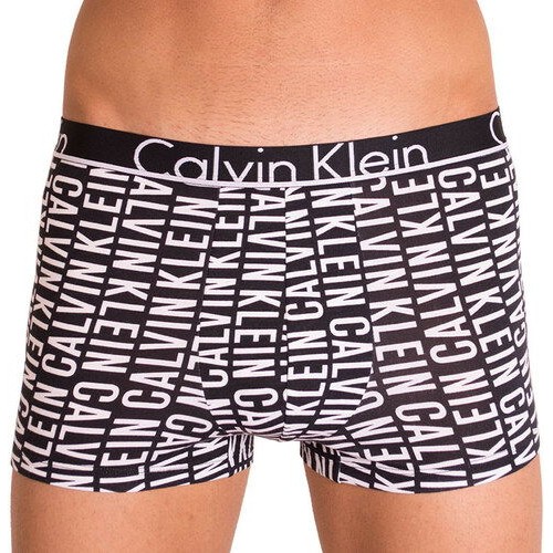 Herren Boxershorts Calvin Klein Print Schwarz