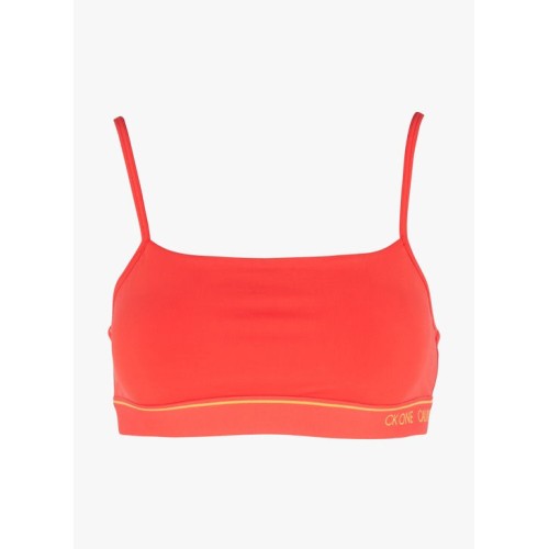 Damen Sport-BH Calvin Klein CK ONE Unlined Bra Rot Damen Sport-BH Calvin Klein CK ONE Unlined Bra Rot