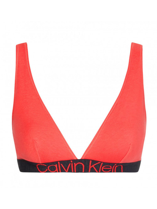 Damen BH Calvin Klein Unlined Triangle Rot