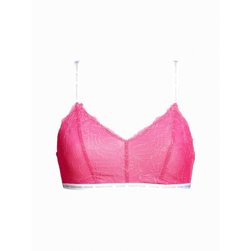 Damen BH Calvin Klein Unlined Triangle Bralette Satisfy Rosarot