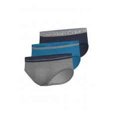 Herren Slips Cotton Stretch 3-pack Schwarz, Blau, ...