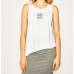 Damen Tanktop Calvin Klein Side Knotted Tank Weiß