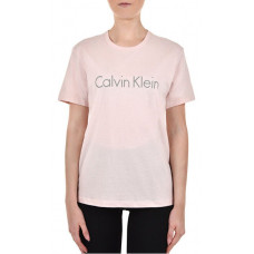 Damen T-Shirt Calvin Klein S/S Crew Neck rosarot