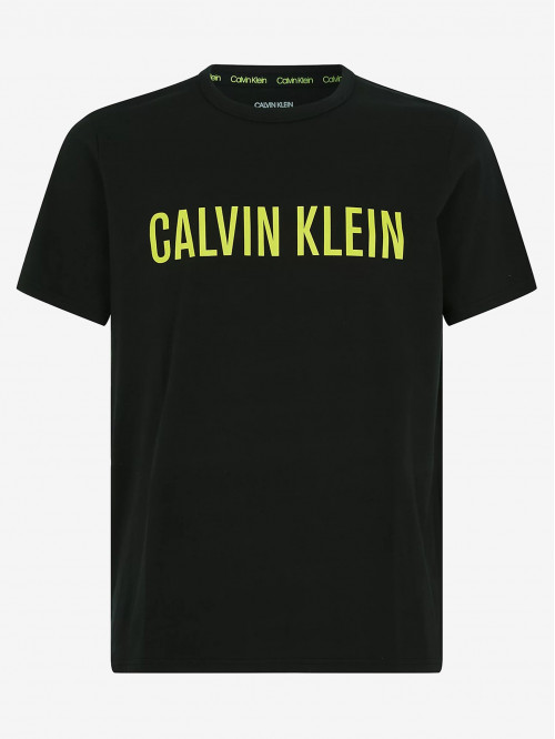 Herren T-Shirt Calvin Klein Intense Power Lounge SS Crew Neck Schwarz