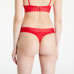 Damen Tangahöschen Calvin Klein Monolight CTN Holiday-Thong Rot