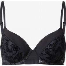 Damen-BH Calvin Klein BLACK WILDFLOWER-LL DEMI SPA...