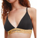 Damen BH Calvin Klein Monolight CTN Holiday-LGHT Lined Triangle Schwarz