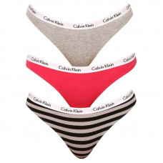Damen Höschen Calvin Klein Carousel Bikini Dunkel...