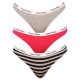 Damen Höschen Calvin Klein Carousel Bikini Dunkel...