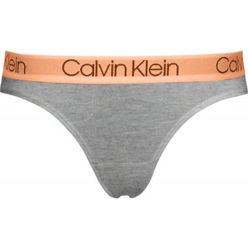 Damen Tanga Calvin Klein Body Cotton-Thong Grau