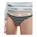 Damen Tangahöschen Calvin Klein Carousel Thong Dunkelrosa, Grau, Gestreift 3er-Pack