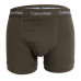 Herren Boxershorts Calvin Klein Cotton Stretch Trunk Dunkelgrün, Orange, Blau 3-pack