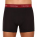 Herren Boxershorts Calvin Klein Cotton Stretch-Trunk Schwarz - Braun, Rot, Schwarz 3er-Pack