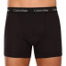 Herren Boxershorts Calvin Klein Cotton Stretch-Trunk Schwarz - Braun, Rot, Schwarz 3er-Pack