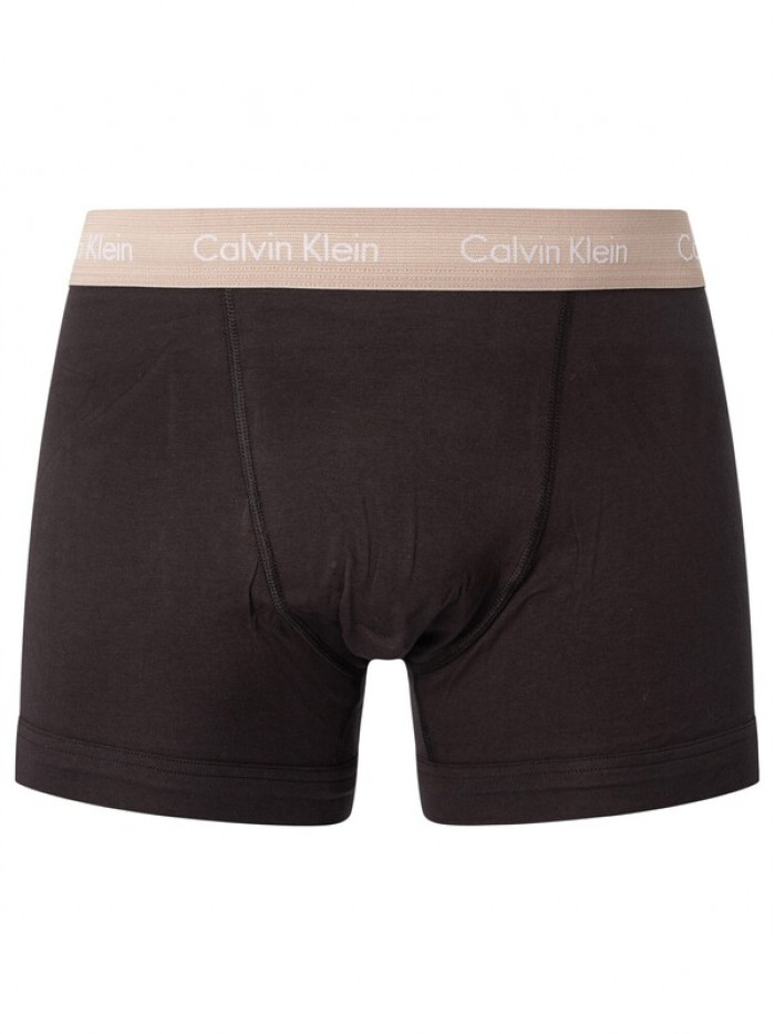 Herren Boxershorts Calvin Klein Holiday CTN Stretch-Trunk mehrfarbig 3-pack