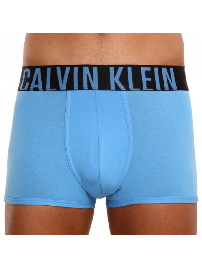 Herren Boxershorts Calvin Klein Intense Power CTN Trunk Schwarz, Blau 2-pack