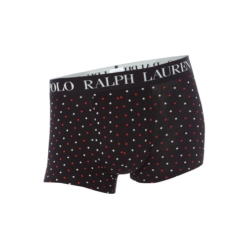 Herren Boxer Polo Ralph Lauren Black Multi Polka Dot Schwarz