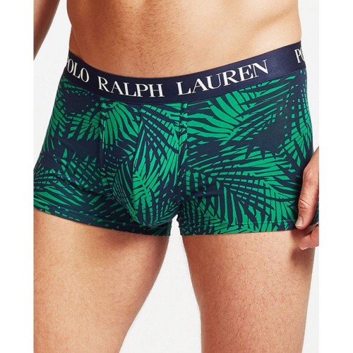 Herren Boxer Polo Ralph Lauren Classic Trunk Palm Print English Grün
