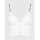 Damen BH Tommy Hilfiger Eyelet-Triangle Bra Ivory