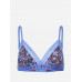 Damen-BH Tommy Hilfiger Original Lace-Unlined Lace Triangle Print Blau