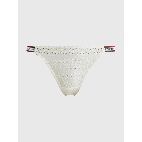 Damen Höschen Tommy Hilfiger Eyelet-Brazilian Ivory Damen Höschen Tommy Hilfiger Eyelet-Brazilian Ivory