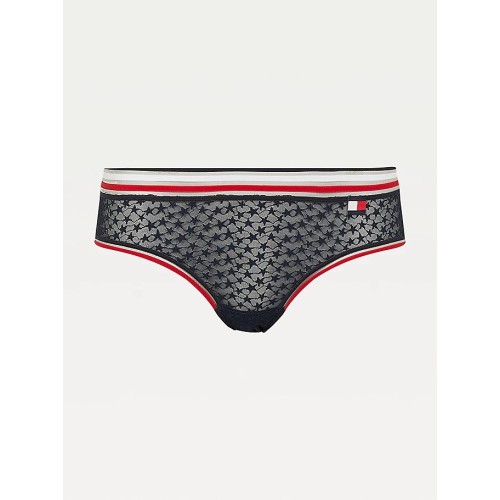 Damen Höschen Tommy Hilfiger Sheer Stripe - Hipster Navy