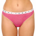 Damen Höschen mit Spitze Tommy Hilfiger Full Lace Thong 3-pack mehrfarbig - Gelb, Pink, Grün