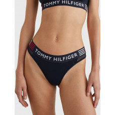 Damen Tangahöschen Tommy Hilfiger Flex-Thong Navy