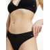 Damen Tanga Tommy Hilfiger SEACELL-Tonal Logo Waistband Thong Schwarz