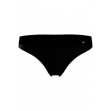 Damen-Tanga Tommy Hilfiger Tonal Logo Schwarz