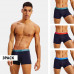 Herren Boxer Tommy Hilfiger Premium Essentials WB Trunk Dunkelblau mit farbigem Gürtel 3-pack