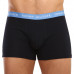 Herren Boxershorts Tommy Hilfiger Recycled Essentials Trunk Dunkelblau mit farbigen Gürteln 3-pack
