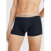 Herren Boxer Tommy Hilfiger Recycled Essentials Trunk WB Schwarz mit farbigen Gürteln 3-pack
