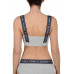 Damen BH Tommy Hilfiger Grey Heather Bralette Grau