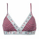 Damen-BH Tommy Hilfiger Triangle Bralette Stripe M...